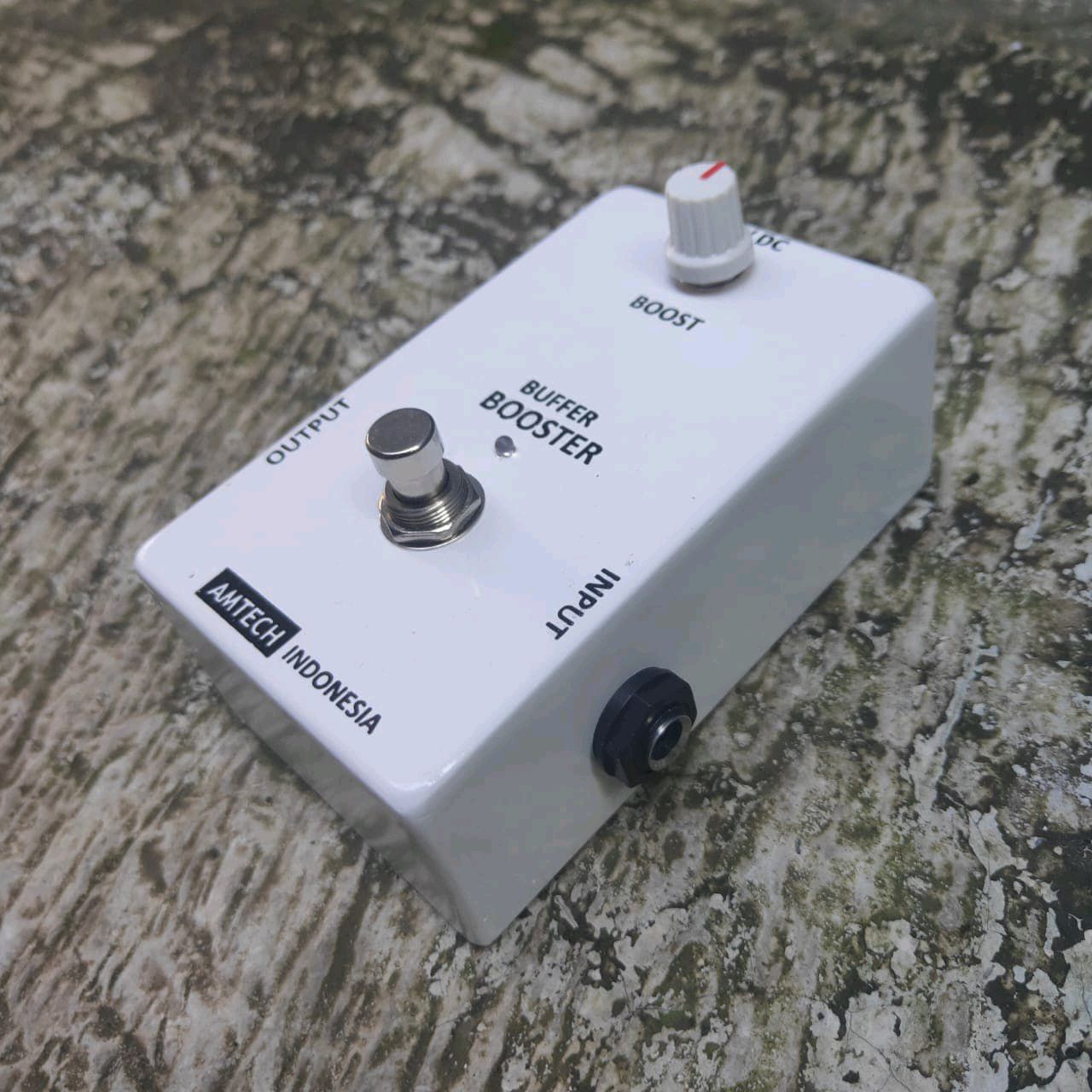 Efek gitar bass BOOSTER BUFFER Pedal stomp box handmade AMTECH - Gambar 2