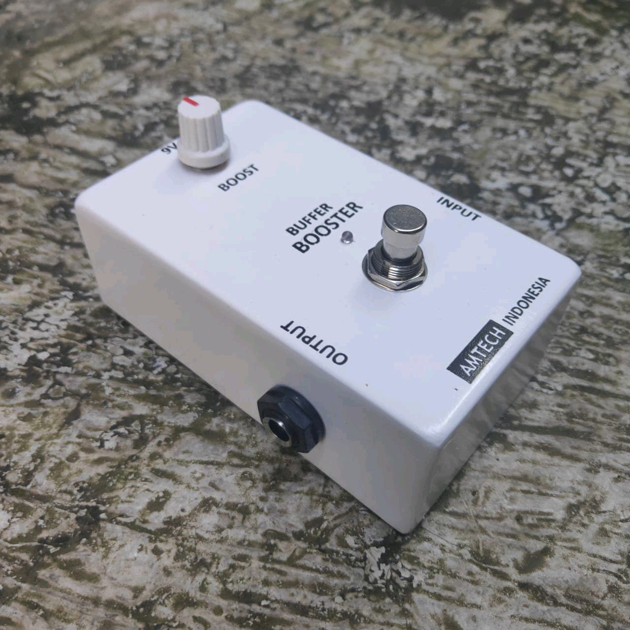 Efek gitar bass BOOSTER BUFFER Pedal stomp box handmade AMTECH - Gambar 3