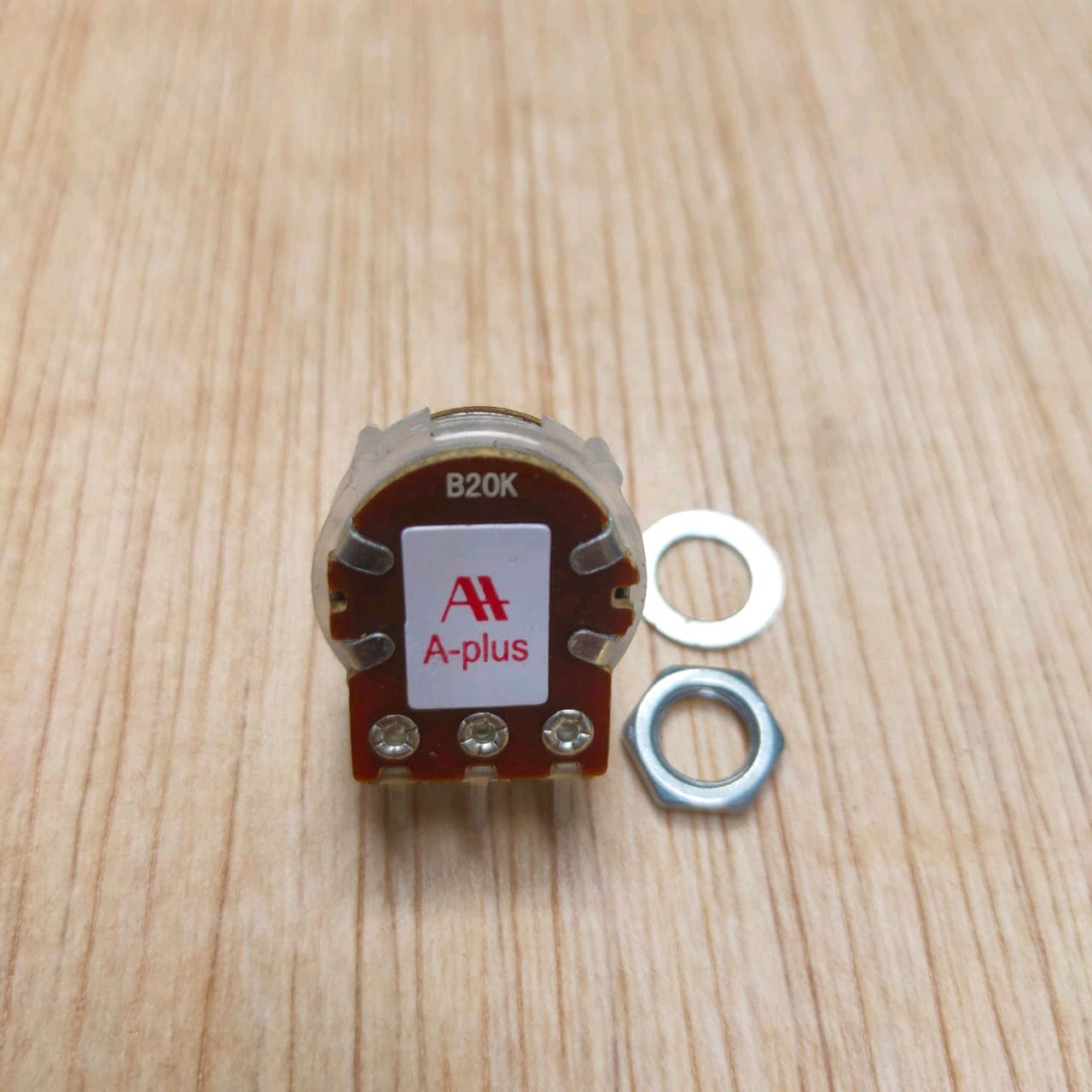 Potensio B20K Stereo Alpha Plus untuk DIY pergantian efek & ampli - Gambar 4