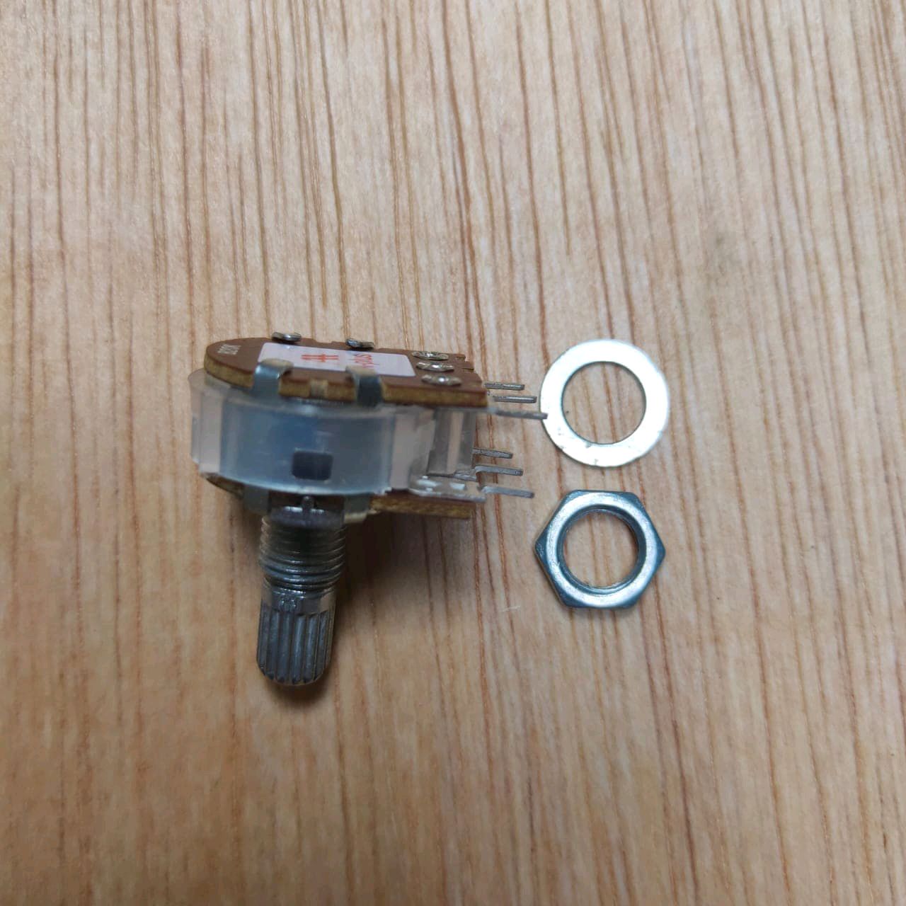 Potensio B20K Stereo Alpha Plus untuk DIY pergantian efek & ampli - Gambar 5