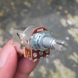 Potensio Push Pull A500K Alpha Plus untuk Split Coil Switching / Single- Hambucker Switch