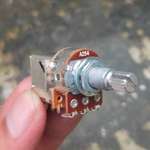 Potentio meter push pull A250K Alpha Plus tone gitar bass potensio switch
