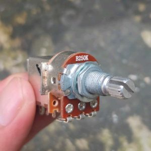 Potentio meter push pull B250K Alpha volume switch gitar bass potensio
