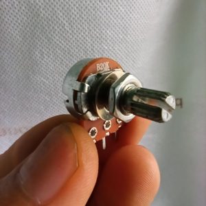 Potensio As Pendek B20K  Alpha Plus untuk efek amplifier audio kit potentio meter