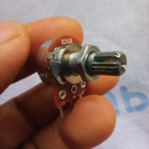 Potensio As Pendek B250K untuk efek amplifier audio kit potentio meter