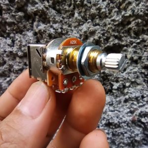 Potensio Push Pull A25K  Gold Shaft Pickups Aktiv berkualitas